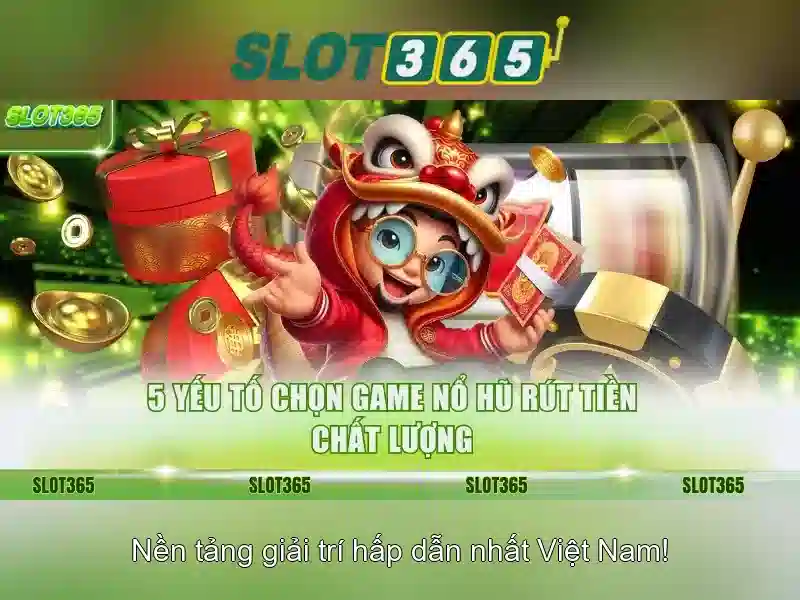 Các trò chơi nổi bật trên Slot365