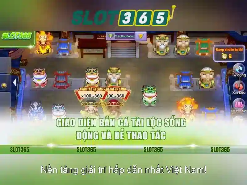 Trải nghiệm người dùng và giao diện tại Slot365